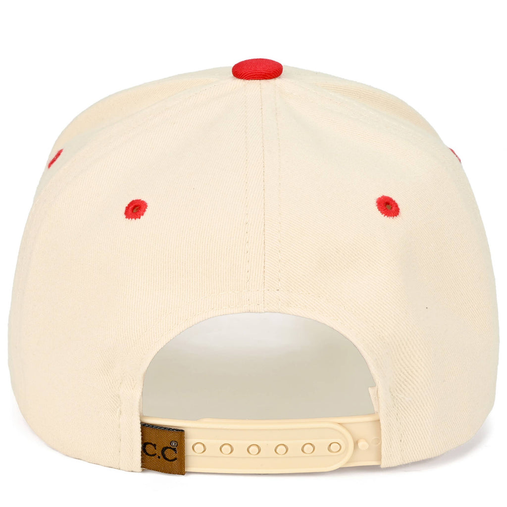 C.C MAMA Letter embroidered Snapback Trucker Hat