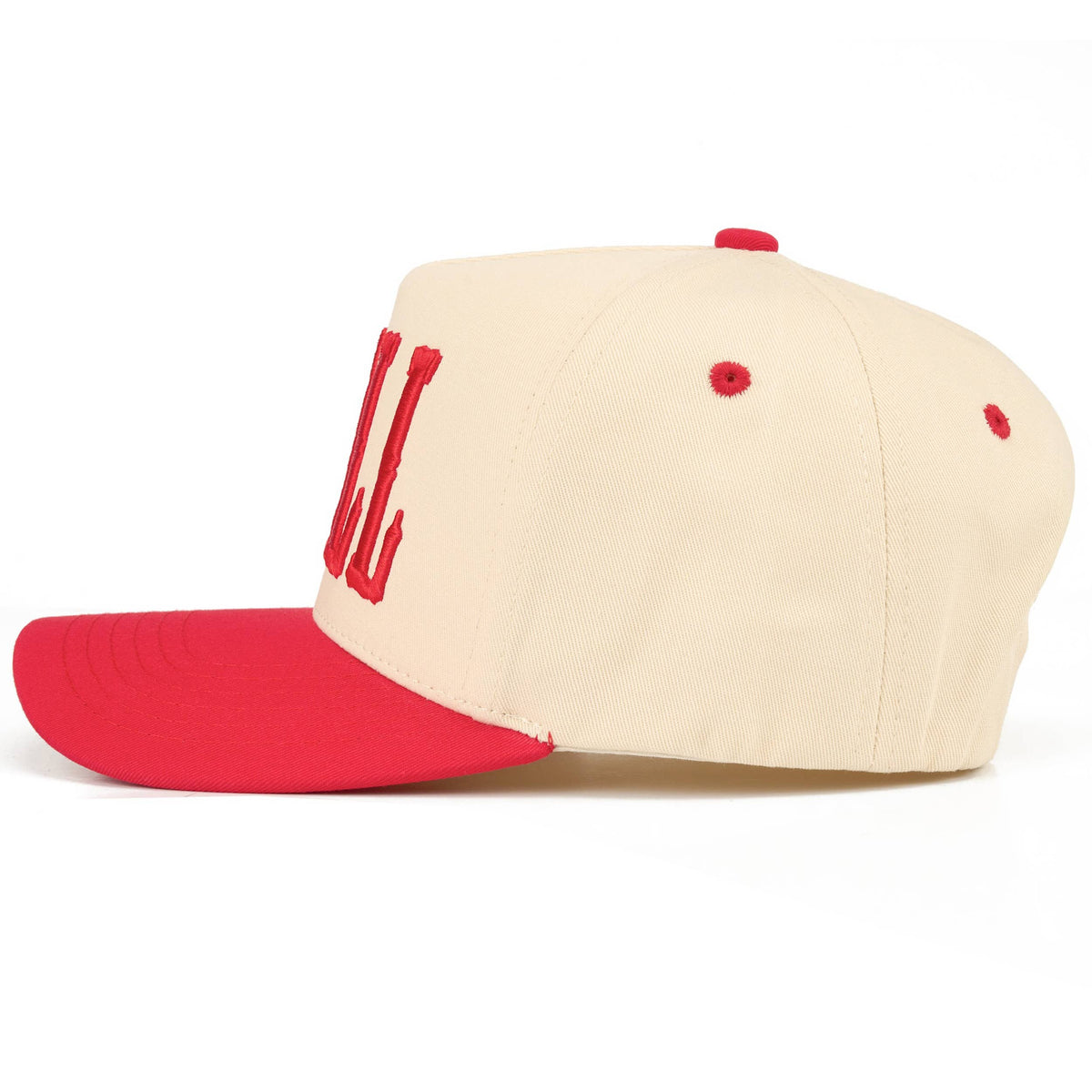 C.C Y'ALL Letter Embroidered Two Tone Trucker Hat