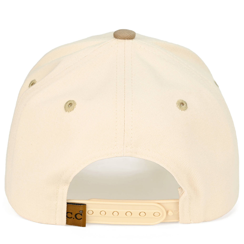 C.C Y'ALL NEED JESUS Embroidered Letter Two Tone Trucker Hat
