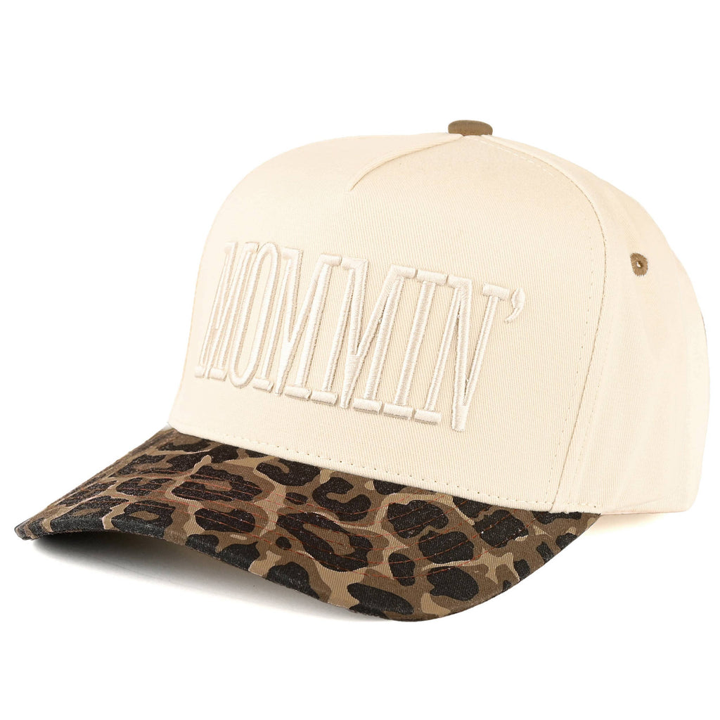 C.C MOMMIN Letter Two Tone Trucker Cap
