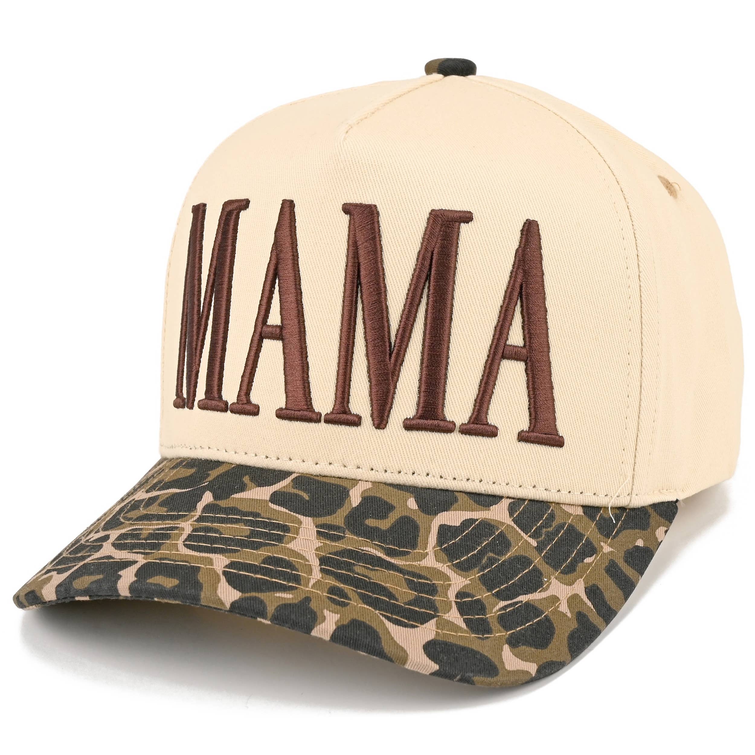 C.C MAMA Letter embroidered Snapback Trucker Hat