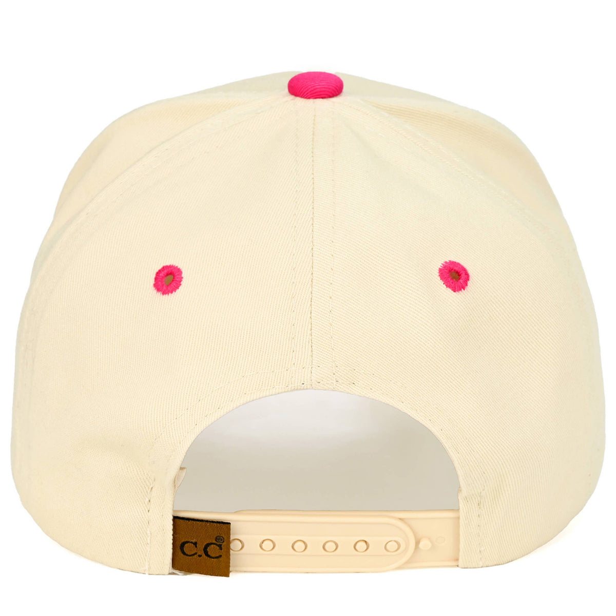 C.C MOMMIN Letter Two Tone Trucker Cap