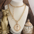 Long Horse Pendant Necklace – Equestrian Keepsake