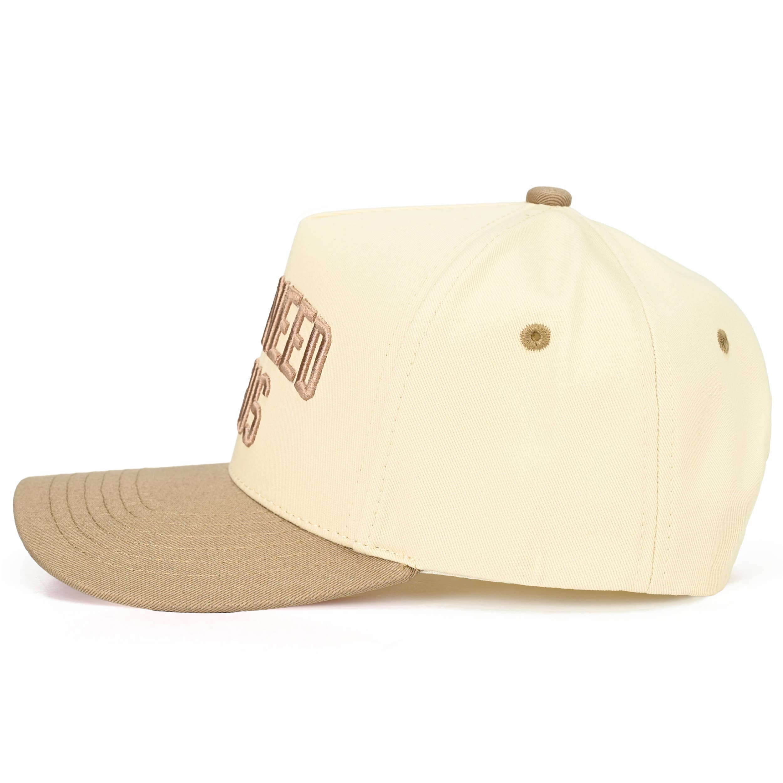 C.C Y'ALL NEED JESUS Embroidered Letter Two Tone Trucker Hat