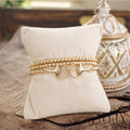 Bit of Shine – Set of 3 Stretch Bracelets with Horse Bit