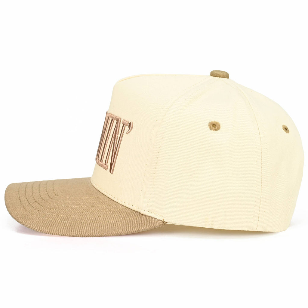 C.C MOMMIN Letter Two Tone Trucker Cap