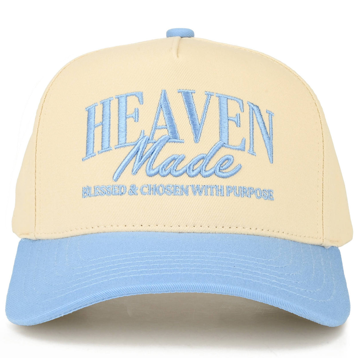 C.C HEAVEN MADE Letter Embroidered Trucker Hat