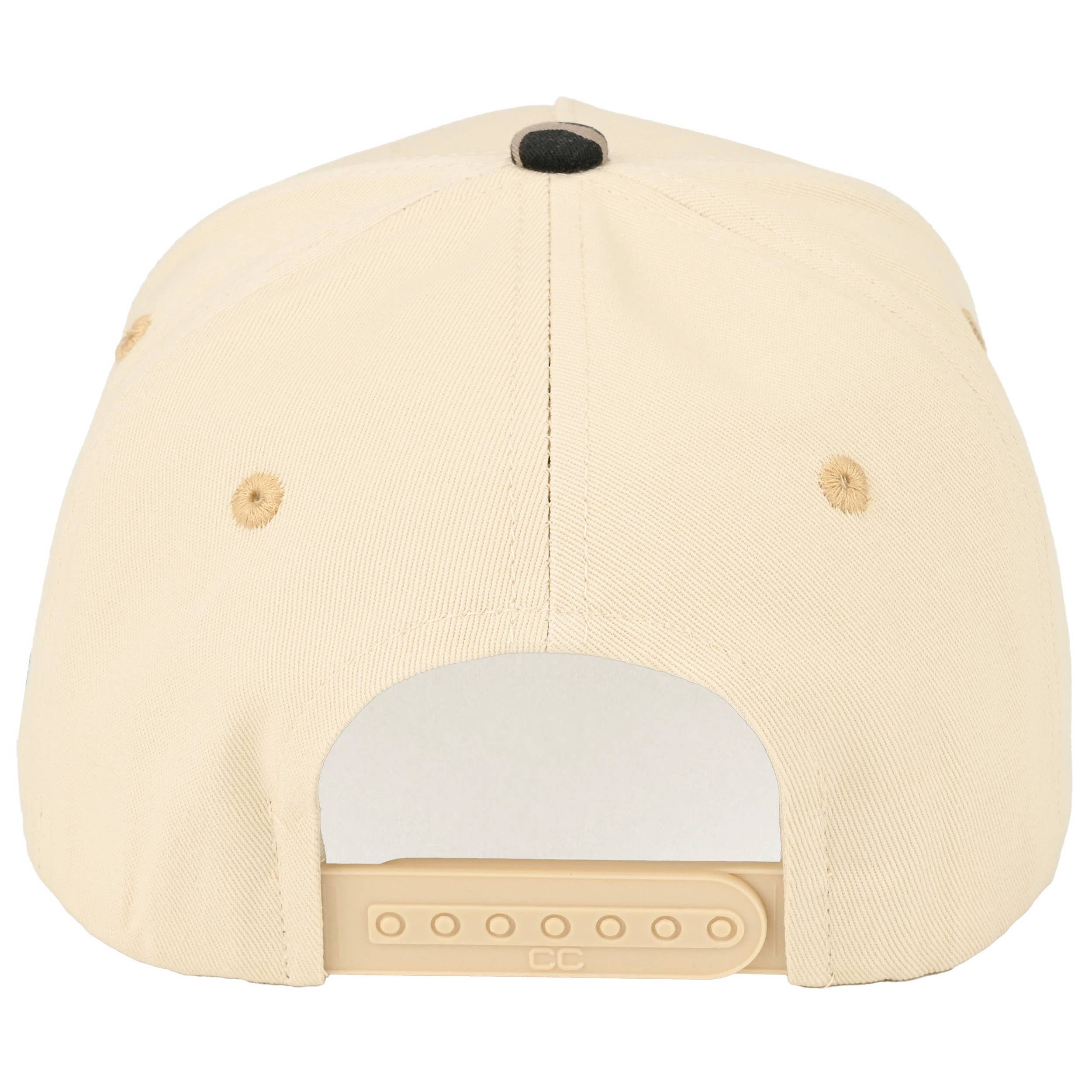 C.C Y'ALL Letter Embroidered Two Tone Trucker Hat