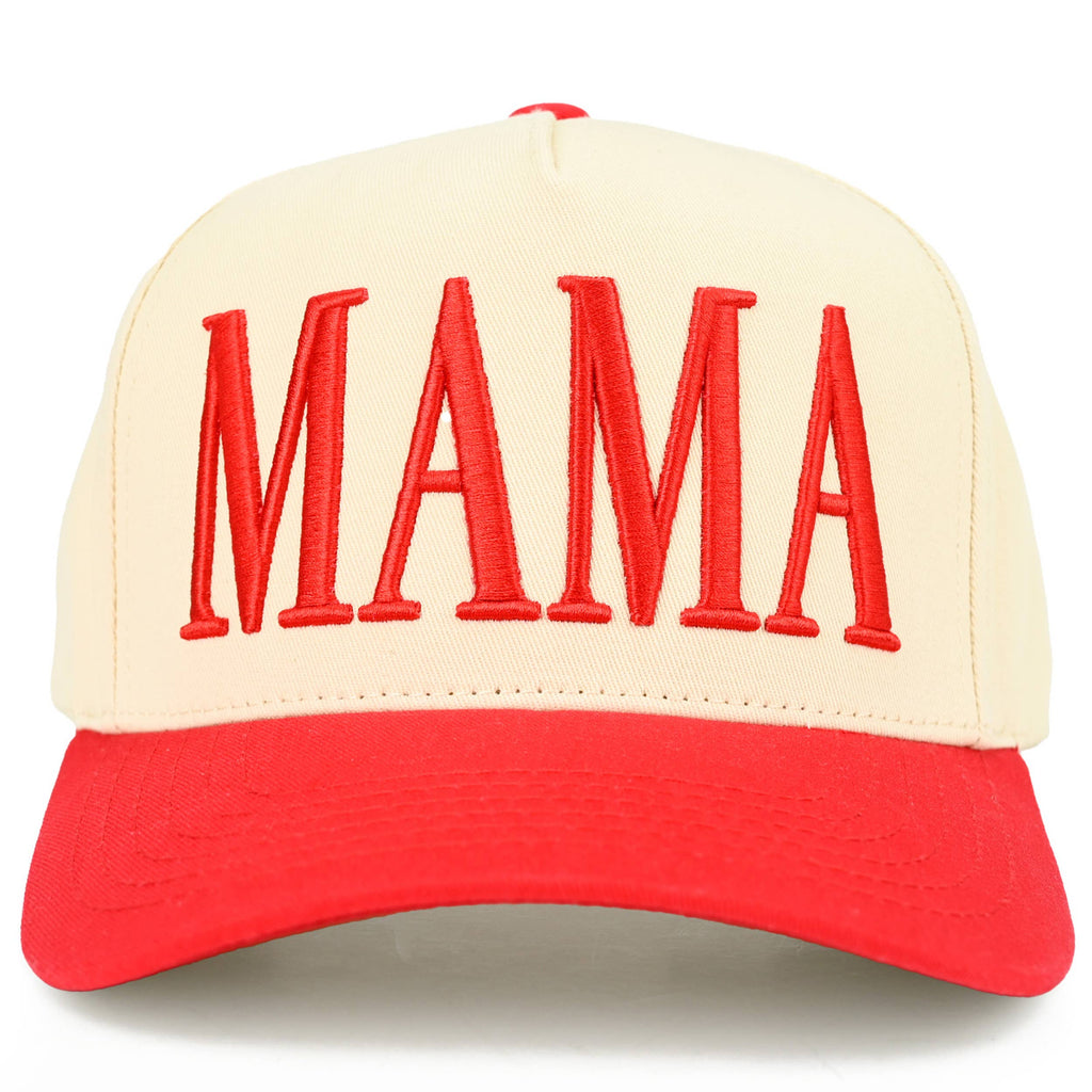 C.C MAMA Letter embroidered Snapback Trucker Hat
